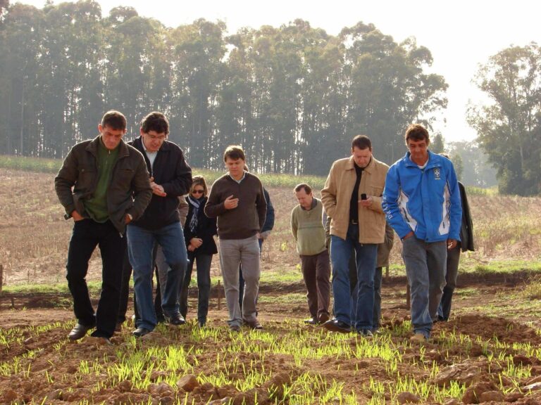 Autoridades visitam futuras instalações da Girando Sol