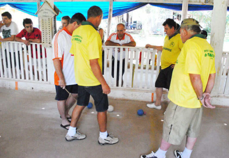 Golmapas campeão da Bocha de Veteranos de Travesseiro