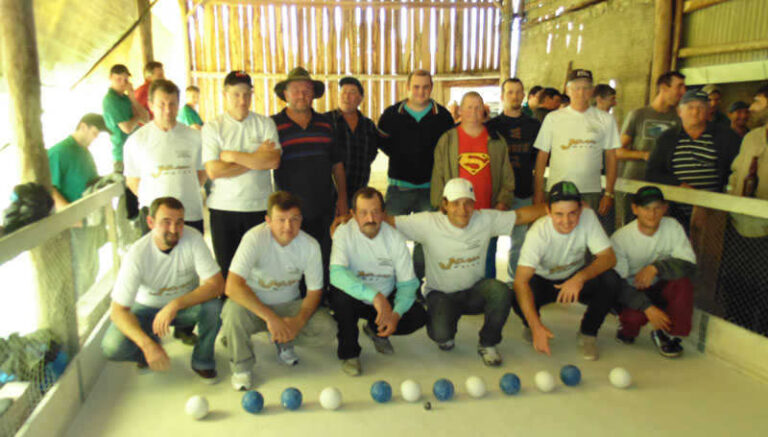 Beto Bar campeão da Bocha