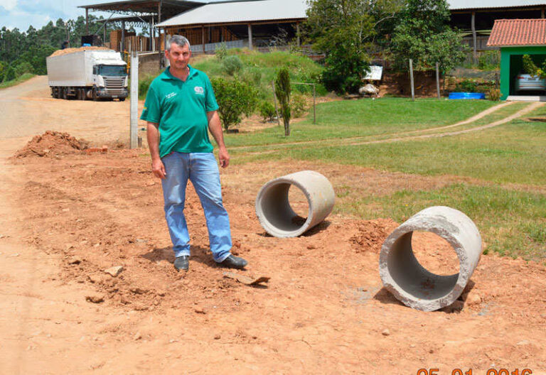 Município realiza obra de infraestrutura