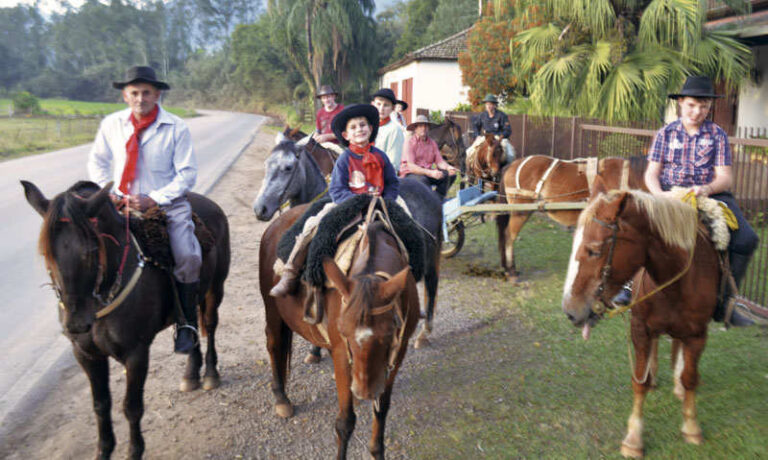 Passeios e integração à moda campeira