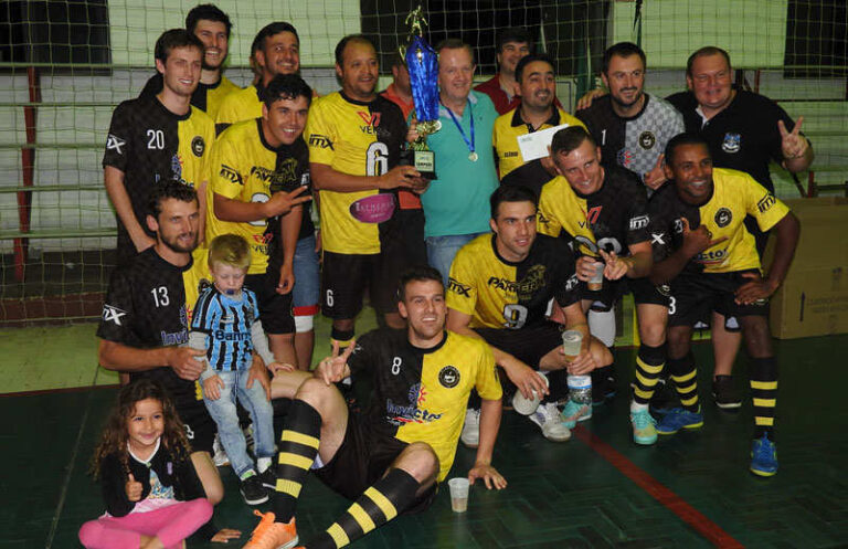 Campeões do Campeonato de Futsal