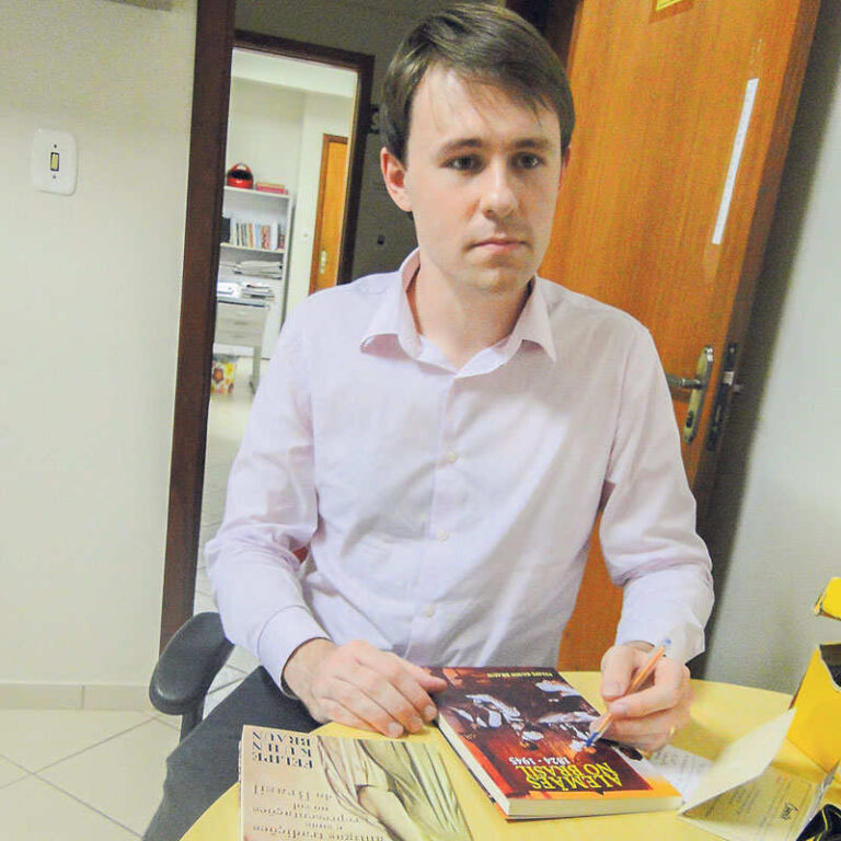 Escritor divulga livros sobre a colonização alemã