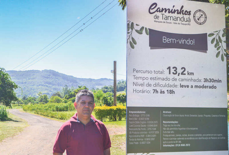 Projeto Caminhadas Autoguiadas inicia por Tamanduá, no domingo
