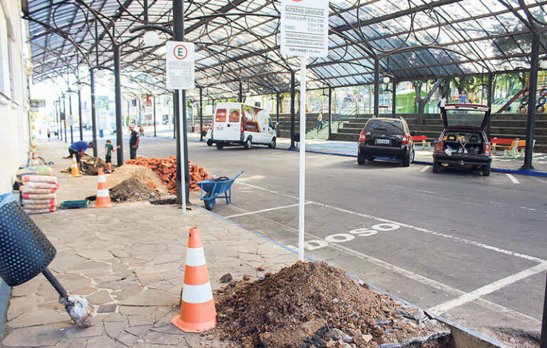 Rua de Eventos está interditada para obra de manutenção e melhorias