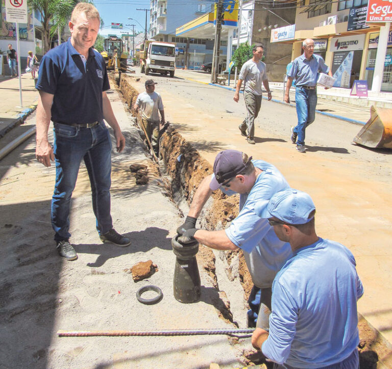Obras na rua principal devem ser concluídas em duas semanas