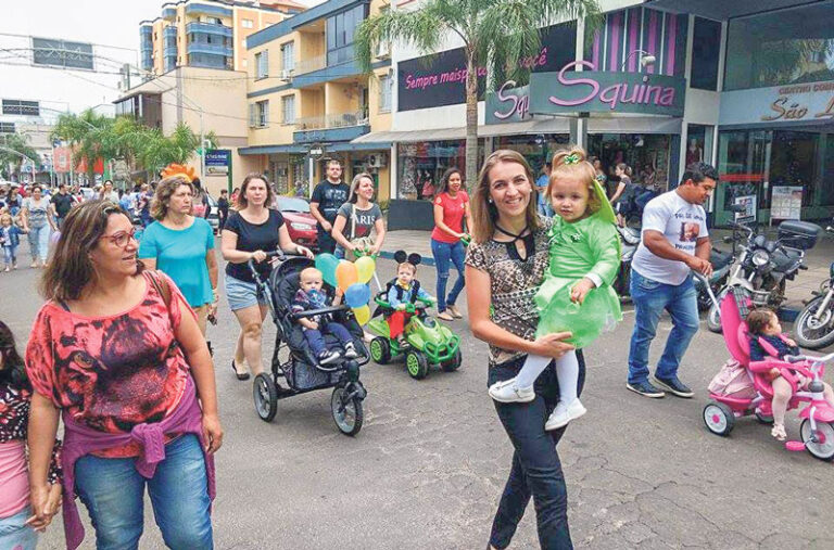 Sábado tem Desfile da Primeira Infância