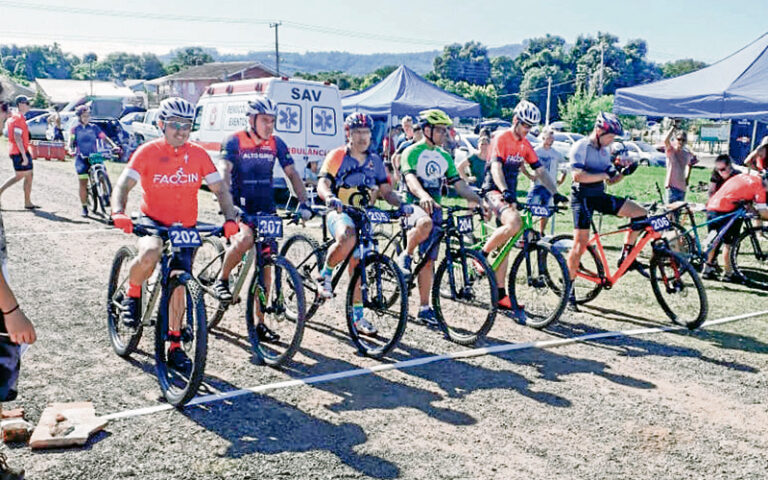 Catracas Bikers pontuam na abertura do MTB dos Vales