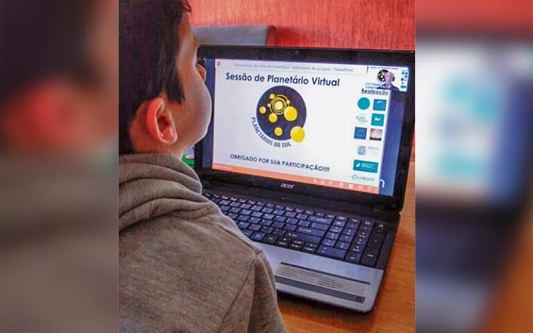 ‘Meninas do Guara’ integram sessão virtual de planetário