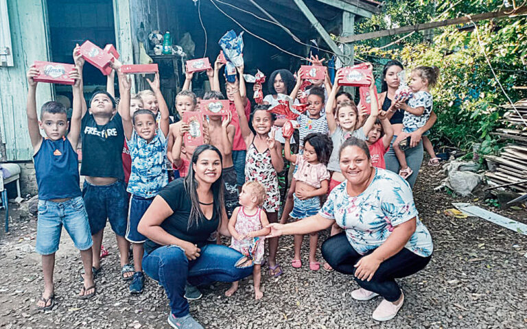 Solidariedade a famílias carentes