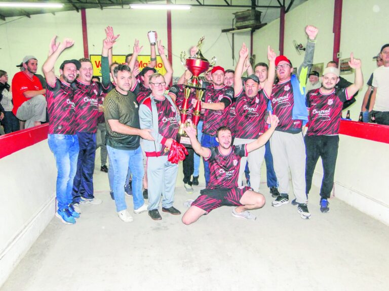 Associação Central é campeã da Série A da Bocha