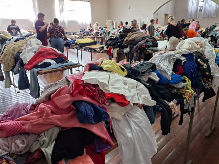 Cras divulga número de auxiliados após enchente