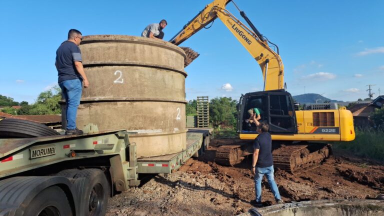 Material para casas provisórias começa a chegar