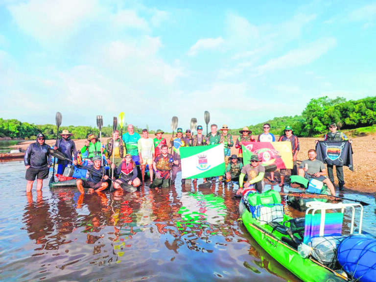Arroio-meenses percorrem 67 quilômetros pelas águas do rio Camaquã