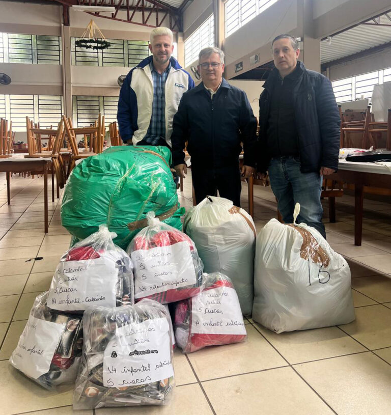 Arroio do Meio recebe doações da Federação Varejista