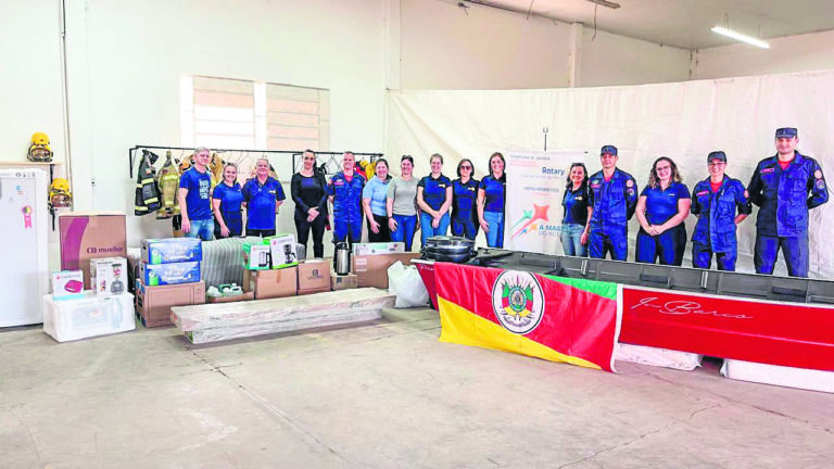 Parceiros Voluntários entrega itens adquiridos após o evento beneficente ‘Juntos: Unindo forças pelo RS’