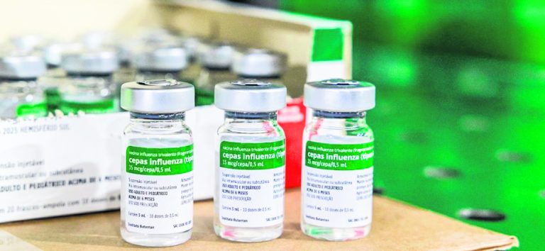 Campanha de vacinação contra a gripe começa na próxima segunda-feira (7)